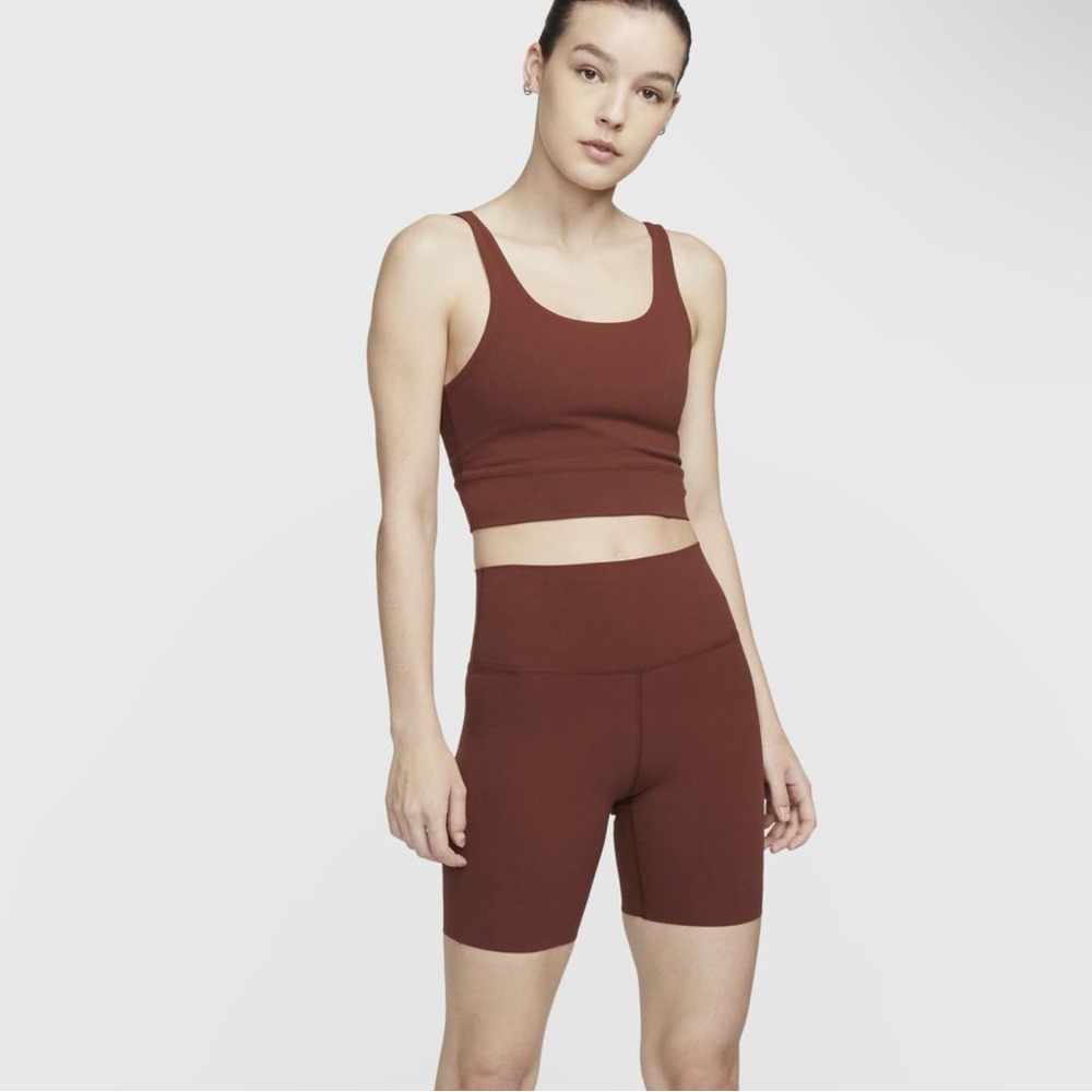 Nike Yoga Luxe High-Waisted Tight Shorts 7”